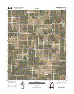 2012 Map of Three Way School, 2012 Print