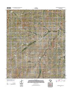 2012 Map of Threemile Draw, 2012 Print