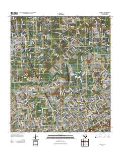 2013 Map of Tomball, 2013 Print