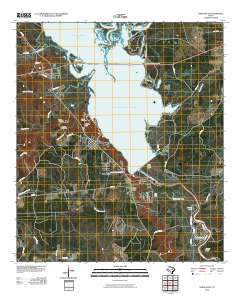 2010 Map of Town Bluff, 2010 Print