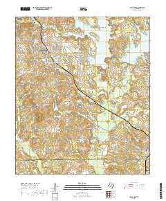 2019 Map of Troup West, 2019 Print