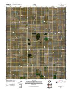 2010 Map of Tule Lake NW, 2010 Print