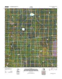 2013 Map of Twin Mott Lake, 2013 Print