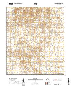 2019 Map of Two Mill Draw East, 2019 Print