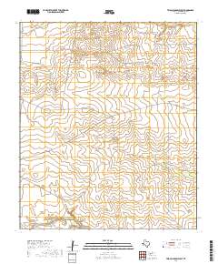2019 Map of Two Mill Draw West, 2019 Print