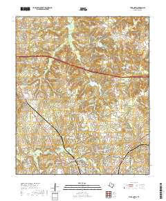 2019 Map of Tyler North, 2019 Print