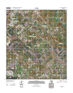 2013 Map of Uhland, 2013 Print