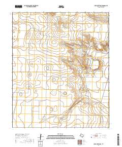 2019 Map of Upper White Lake, 2019 Print