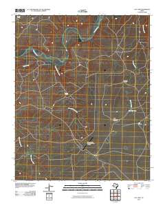 2010 Map of Vat Camp, 2010 Print