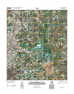 2012 Map of Waco East, 2012 Print