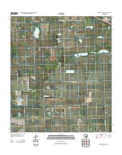 2013 Map of Warren Lake, 2013 Print