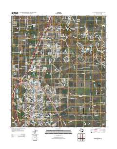 2012 Map of Waxahachie, 2012 Print