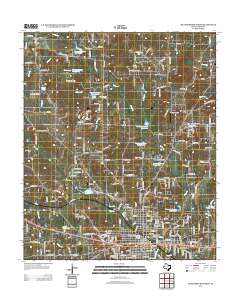 2012 Map of Weatherford North, 2012 Print