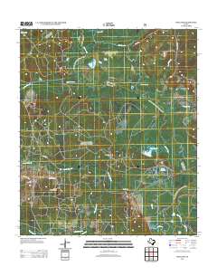 2013 Map of Wells SW, 2013 Print