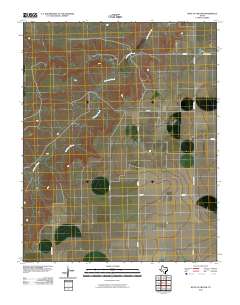 2010 Map of West of Gruver, 2010 Print