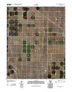 2010 Map of Wharton Ranch, 2010 Print