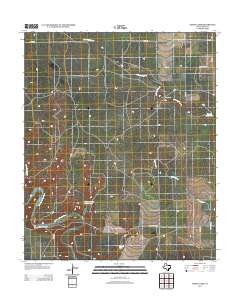 2012 Map of White Camp, 2012 Print