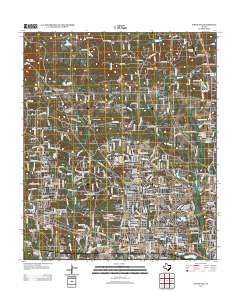 2013 Map of White Oak, 2013 Print