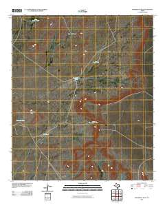 2010 Map of Whiterock Hills, 2010 Print