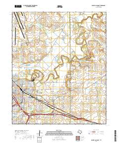 2019 Map of Wichita Falls East, 2019 Print