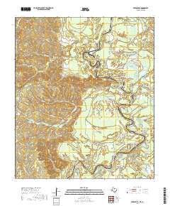 2019 Map of Wiergate SE, 2019 Print