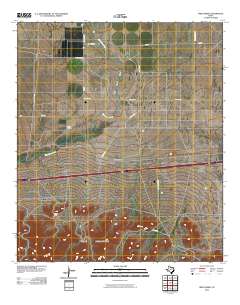 2010 Map of Wild Horse, 2010 Print