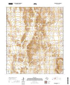 2019 Map of Wildhorse Draw, 2019 Print