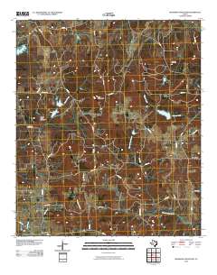 2010 Map of Wilkerson Mountain, 2010 Print