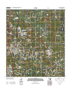 2013 Map of Willis, 2013 Print