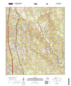 2019 Map of Willis, 2019 Print