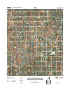 2012 Map of Windthorst, 2012 Print