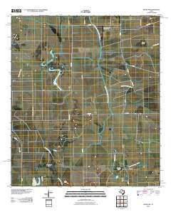 2010 Map of Winnie NW, 2010 Print