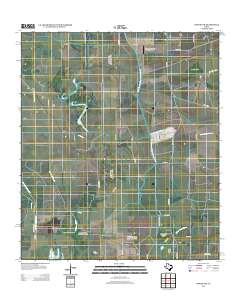 2013 Map of Winnie NW, 2013 Print