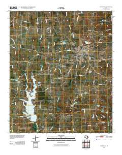 2010 Map of Winnsboro, 2010 Print