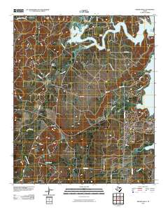 2010 Map of Wizard Wells, 2010 Print