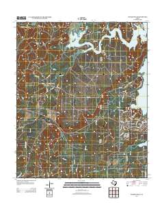 2013 Map of Wizard Wells, 2013 Print