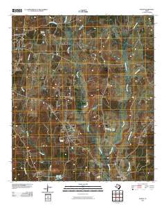 2010 Map of Woden, 2010 Print