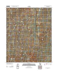 2012 Map of Wolf Mountain, 2012 Print