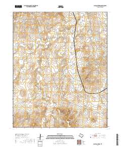 2019 Map of Wolf Mountain, 2019 Print