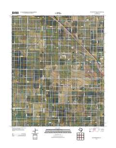 2012 Map of Wolfforth NE, 2012 Print