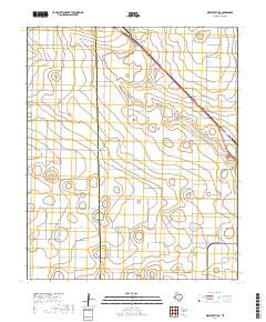 2019 Map of Wolfforth NE, 2019 Print