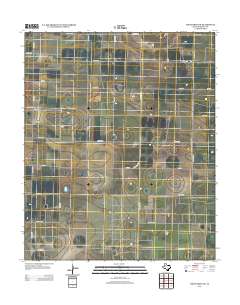 2012 Map of Wolfforth NW, 2012 Print