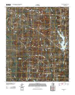 2010 Map of Woodbine, 2010 Print