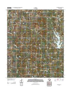 2013 Map of Woodbine, 2013 Print