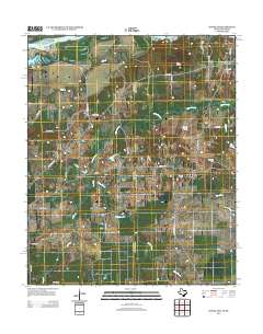 2013 Map of Woodland, 2013 Print
