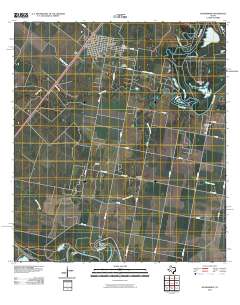2010 Map of Woodsboro, 2010 Print