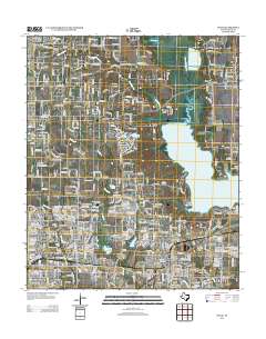 2013 Map of Wylie, 2013 Print