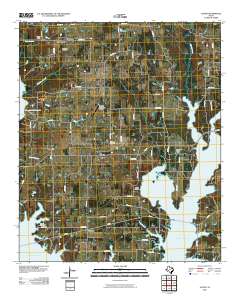 2010 Map of Yantis, 2010 Print