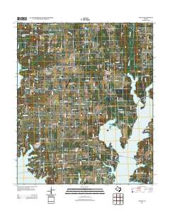 2012 Map of Yantis, 2012 Print