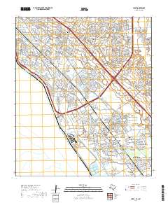 2019 Map of Ysleta, 2019 Print